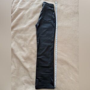 H&M Black Faux Leather Pants